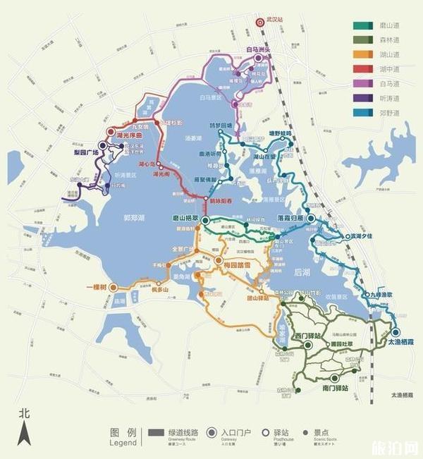 武漢東湖綠道騎行路線推薦